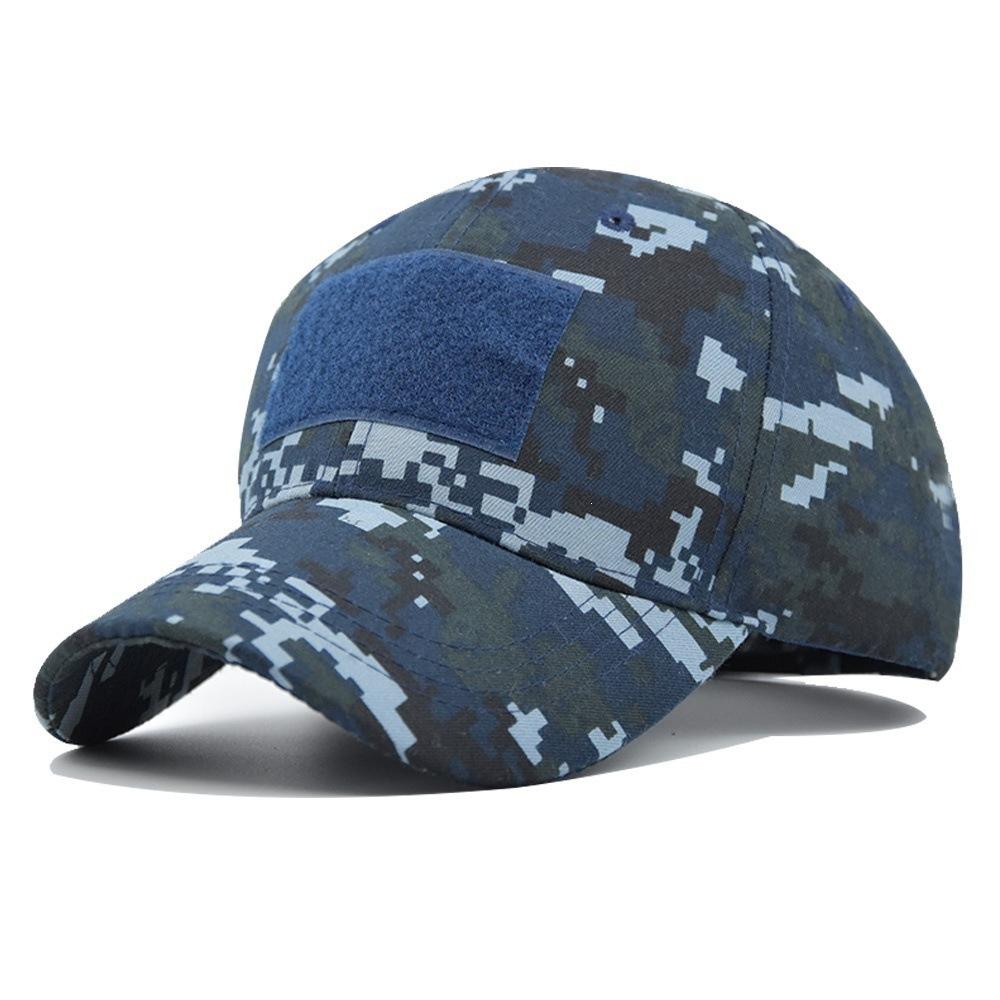 Fashion Camouflage Baseball Cap Men's and Women's Hat Outdoor Sports Sunshade Net Hat Curved Brim Hat Sunscreen Hat