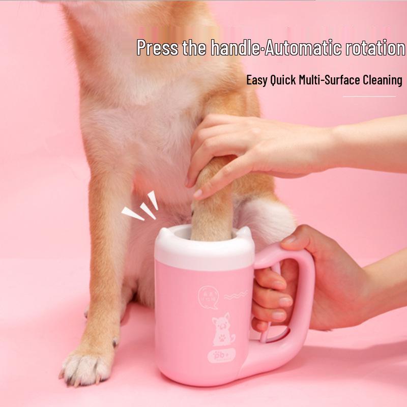 Pet Paw Cleaner Cup: Kitten & Dog Foot Washer Device