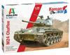 PLATZ Italeri 1/35 Scale Liberal M24 Chaffee Light Tank, Korean War, Aluminum Barrel, 6 Markings Included, Plastic Model Kit IT6587 (Tank)