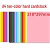 A4 230gsm Extra Thick Colored Cardstock, 30 Colors for DIY Greeting Cards & Student Art Projects.