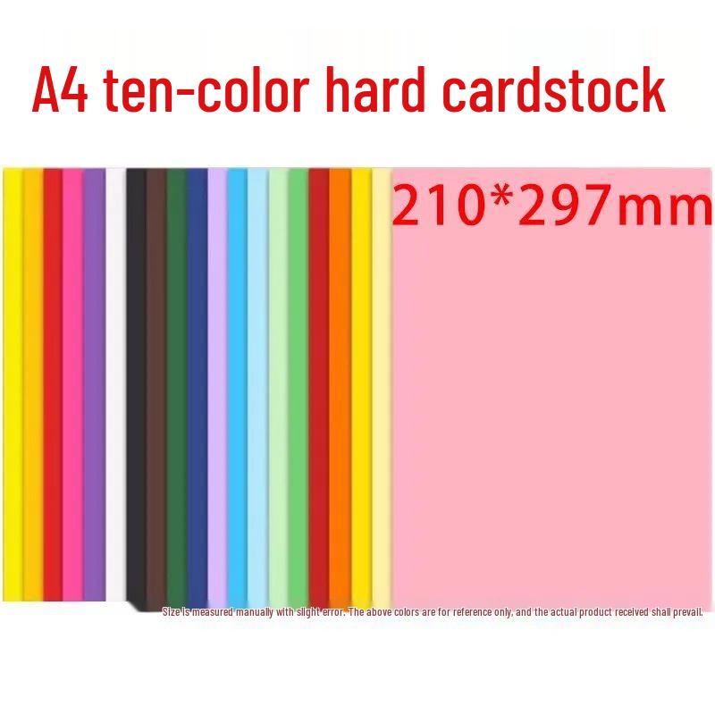 

A4 230gsm Extra Thick Colored Cardstock, 30 Colors for DIY Greeting Cards & Student Art Projects.