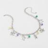 Unique Mask Necklace with Oil Drip Finish Delicate Charm Necklace Fashion Collarbone Chain Perfect for Fashion Lovers