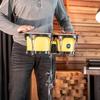 MEINL Percussion Bongos, Journey Series, Buffalo Head, Illuminating Yellow, HB50IY (Official Japanese Product)