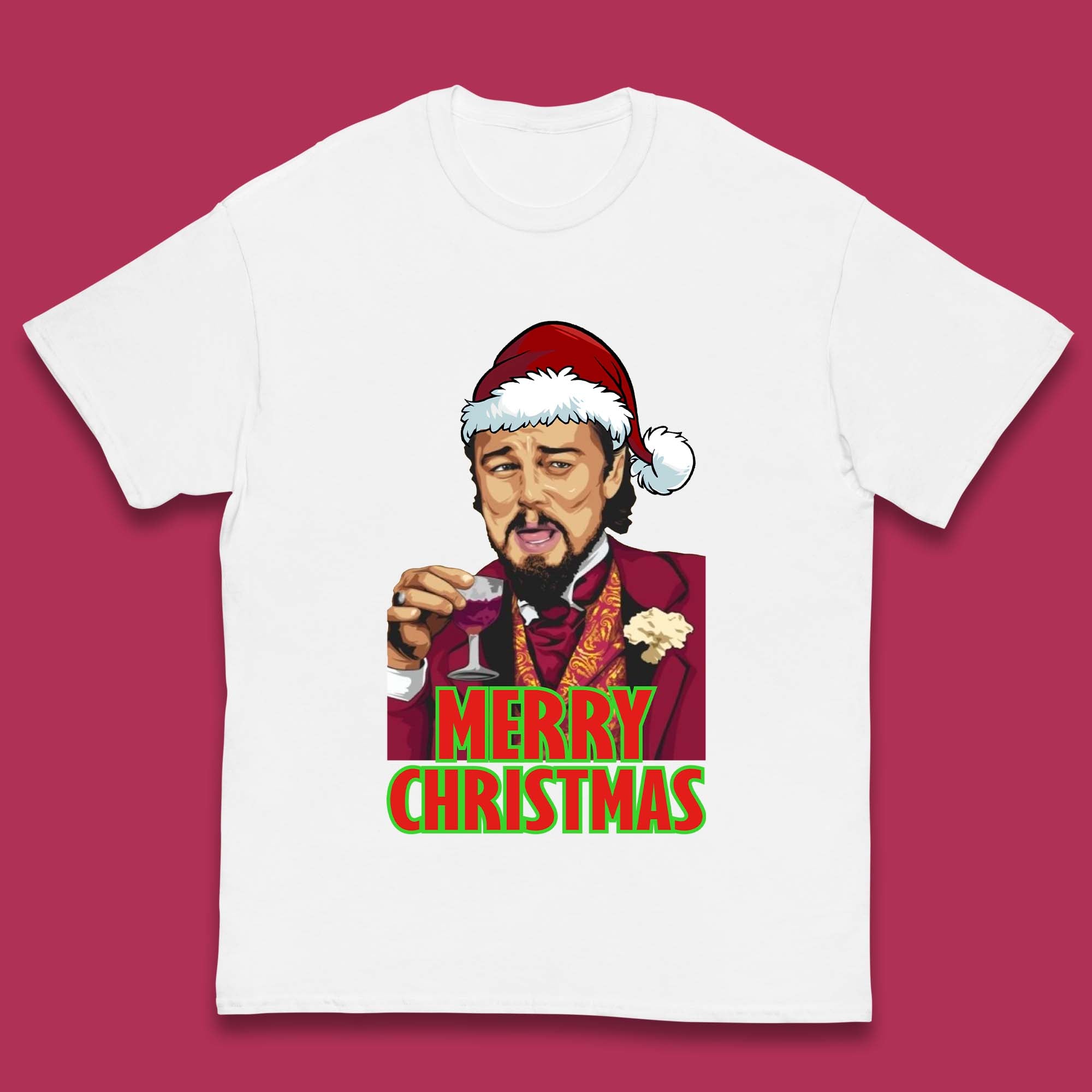 Leonardo DiCaprio Christmas Kids T-Shirt 160