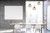 MODERN WOODEN LED CEILING HANGING LAMP