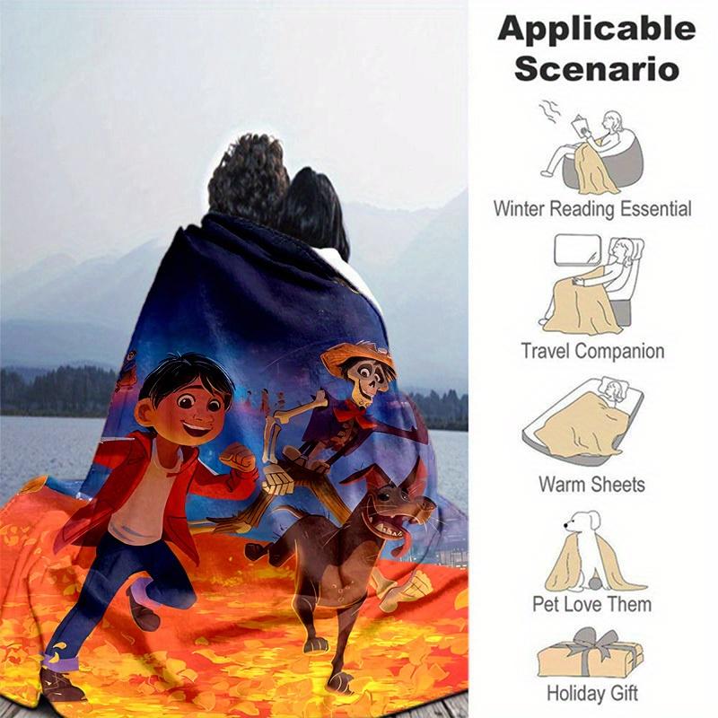1pc,"Home Decor Blanket: Perfect for Sofa, Bedroom, Living Room, Travel