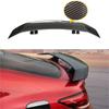 Car Spoiler Universal No Drilling Large Fixed Wing With Light Carbon Fiber Pattern Car Bumper Tail Wing Cars Accessories