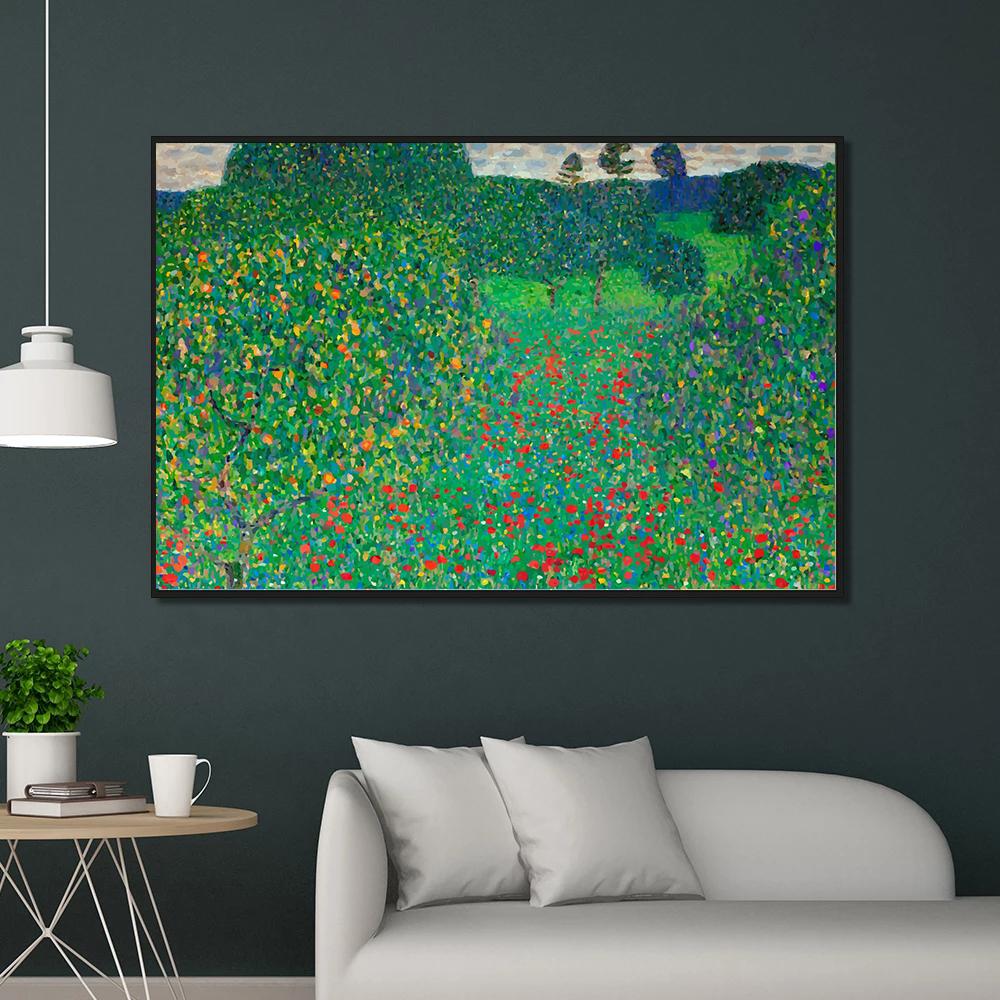 Abstract Graffiti Country Landscape Green Prints Poster Canvas Painting Modern Wall Art Pictures Living Room Bedroom Home Decor