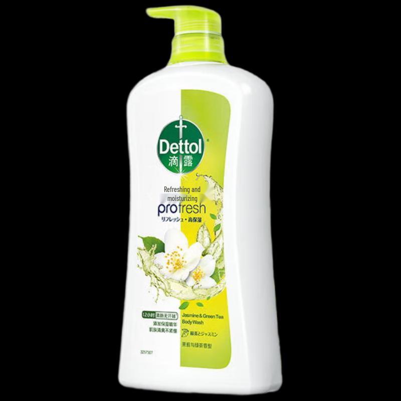 

Dettol Refreshing & Moisturizing Body Wash, Jasmine & Green Tea