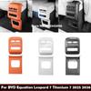 For BYD Equation Leopard 7 Titanium 7 2025 2026 Rear Air Vent Outlet Back Anti-kick Board Trim Protector Cover Car Accessories
