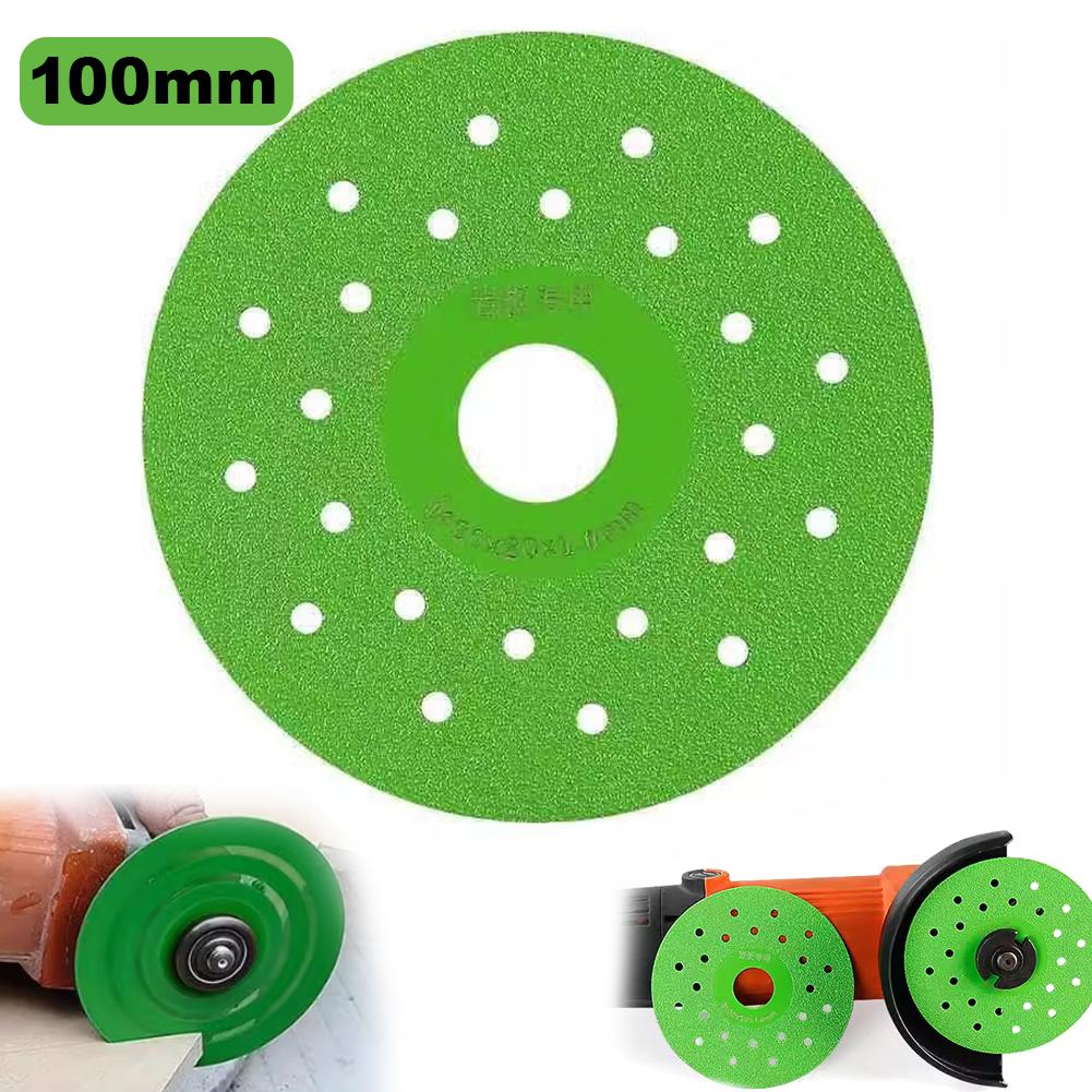 Super Thin Diamond Cutting Disc for Porcelain Tile Ceramic Glass, 4/4.5/5 Inch Heat-Resistant Saw Blade for Angle Grinder
