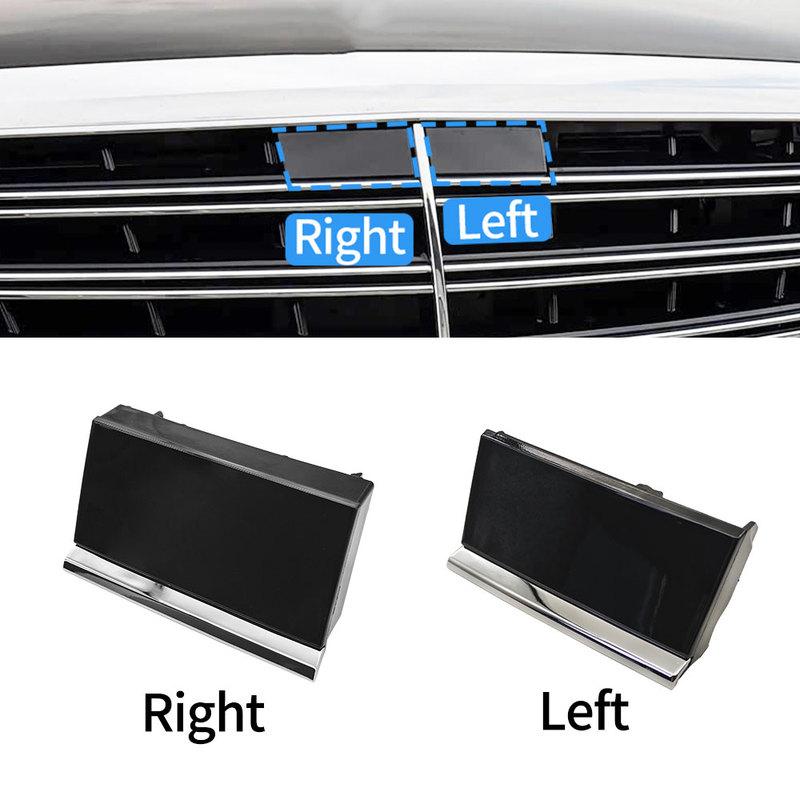 Car Front Radiator Grille Cap Cover Of The Grille Camera Accessory For Mercedes Benz S Class W222 S300 350 S400 S450 2228850226