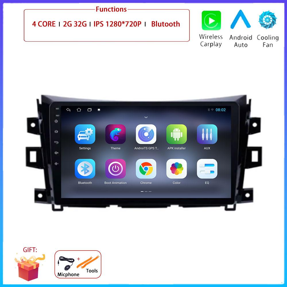 9“4G For Nissan NAVARA Frontier NP300 2015 - 2024 Car Android OS Radio Stereo Multimedia Video GPS Navigation Player QLED Screen