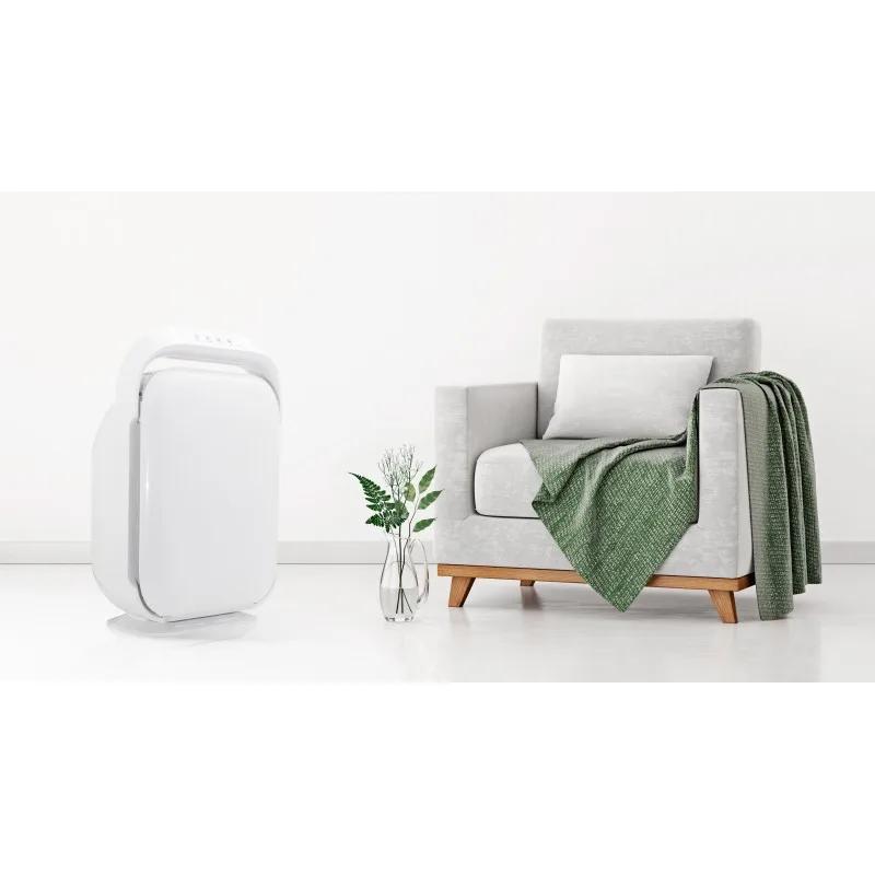 Yoghi - Purificateur D'air Airblue V5 - 40m² - Filtre Hepa - Lampe Uv-c - Arrêt Auto - 3 Vitesses - Tactile