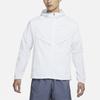 Nike Sporttraining Laufjacke mit Kapuze und Sonnenschutz für Frühling Herrenjacke Weiß CZ9071-100