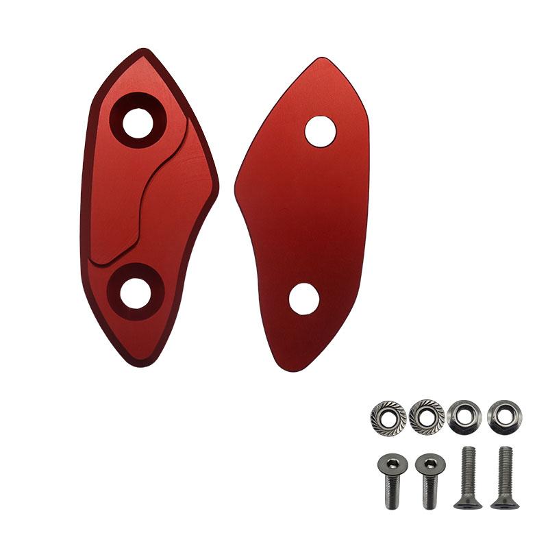 High Quality Motorcycle CNC Mirror Cap Windshield Hole Cover Accessories For Aprilia RS660 2020-2024 RSV4 2009-2020 RSV4 1100 F