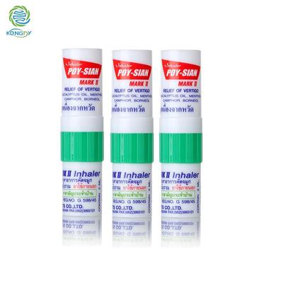 3Pcs Nasal Inhaler Cure Colds and Nasal Congestion Stay Up Refreshing Relieve Motion Dizziness Heat Stroke Mosquito