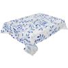 Blue Abstract Leaf Texture Tablecloth Holiday Decor Waterproof Rectangular Tablecloths Wedding Decor Table Cover