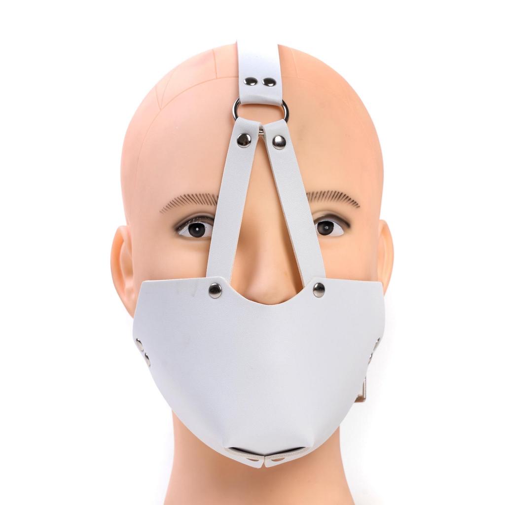 K9 Mask Harness Silicone Ball Gag: Adult Personality Mouth Cover