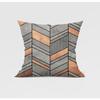 Gray Geometric Pillowcase Home Sofa Pillowcase