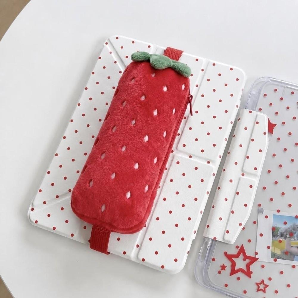 Flip Design Pencil Case Multi-layer Pen Bag Portable Canvas Pouch  Students