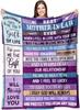 Perfect Gifts to Dad Blankets for Father's day Mother's Day Anniversary Birthday for Mom Son Daughter Grandpa Grandma Aunt Throw