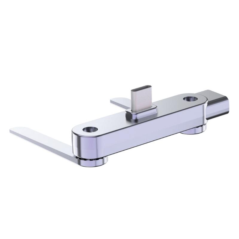 Dock di ricarica ad alta potenza da 240 W, supporto per telefono, connettori di tipo C, design stabile in ABS, per uso in ufficio e in viaggio