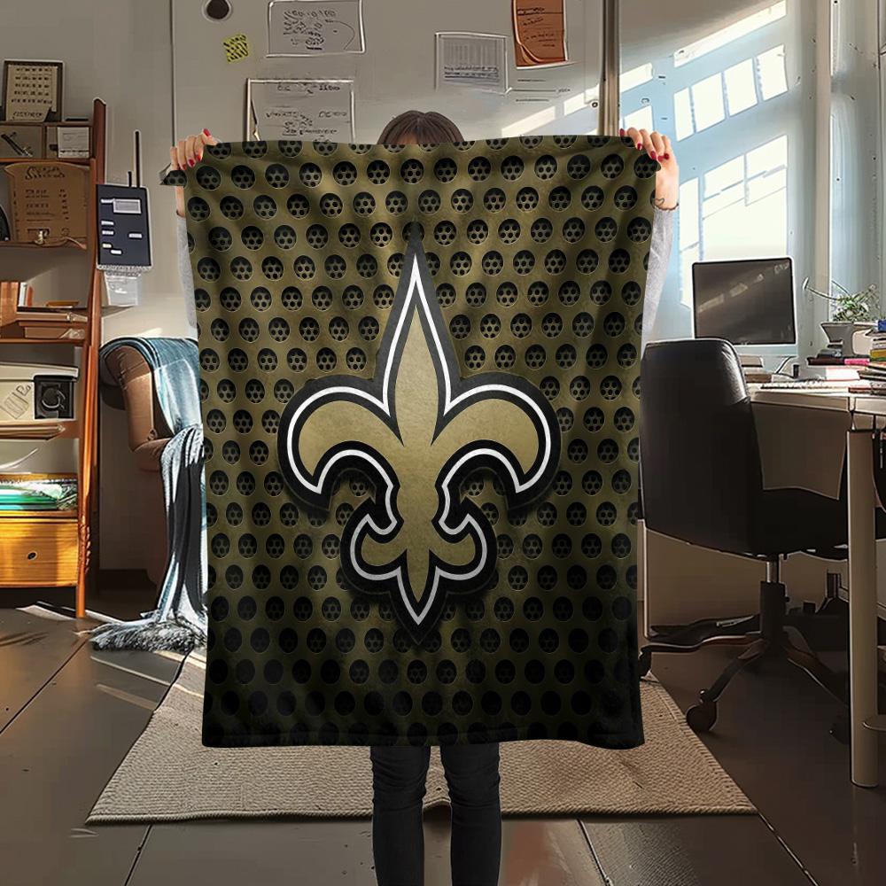 New Orleans Saints2 Flannel Blanket, High quality Comfortable for All Seasons, Home Decor, Warmth and Comfort