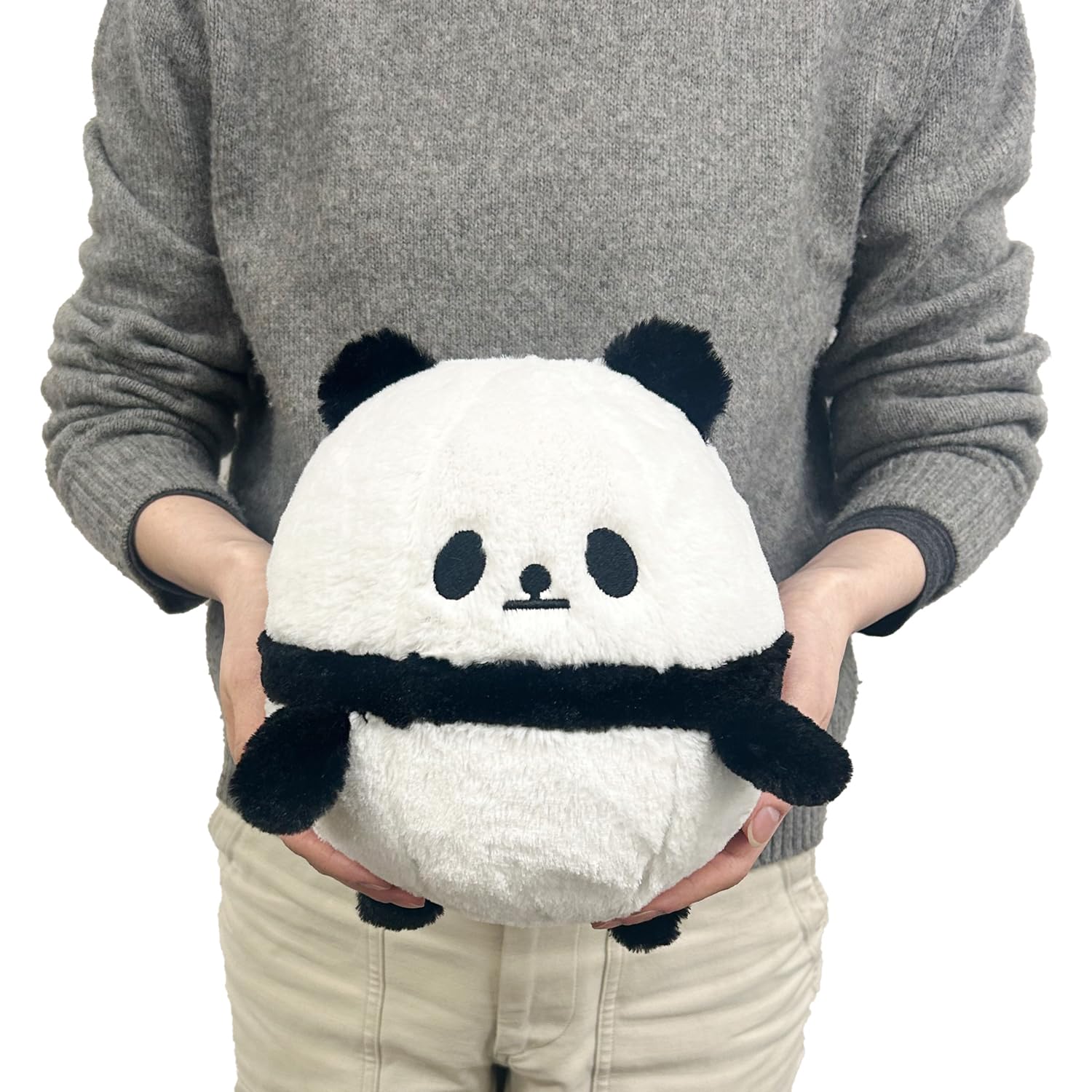 

Round Panda Plush Cute and Perfect as a Gift for Birthdays or Other Special Occasions [Stream] Large, Toy, Stylish,