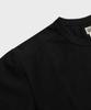 Beulonseun 10.6 Oz Cotton Short Sleeve Henley Tee Black
