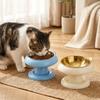 Large Capacity Elevated Cat Bowl Anti-Choking Neck Protection Bowl Cat Food Container  Home Use