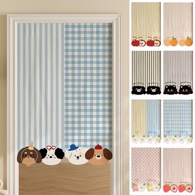 Curtain Partition Short Curtains For Door Window Kitchen Half Curtain Accessories Bathroom Privacy Curtains Home Decor