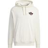 adidas Pánská mikina s kapucí s potiskem loga Originals Trefoil Béžová HY7230