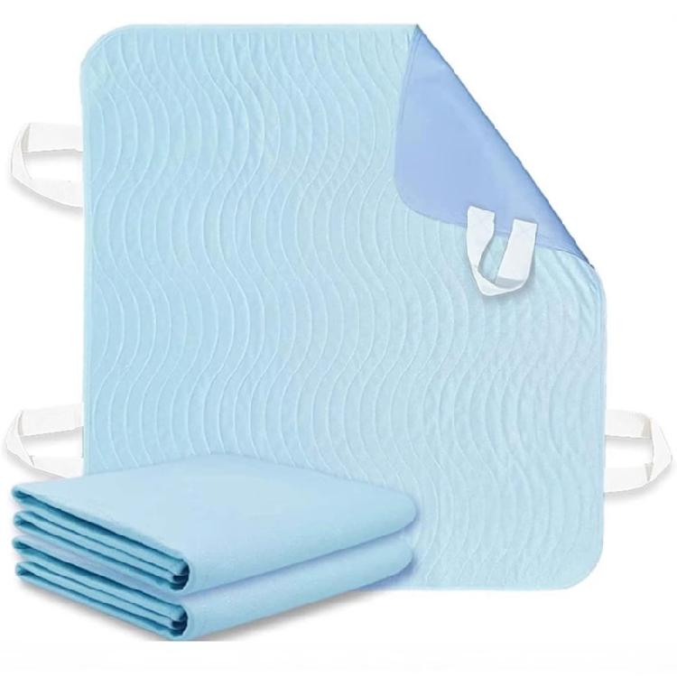 Positioning Bed Pad with Handles Quick-Drying Washable Waterproof for Lifting, Turning Elderly and Incontinence Patients
