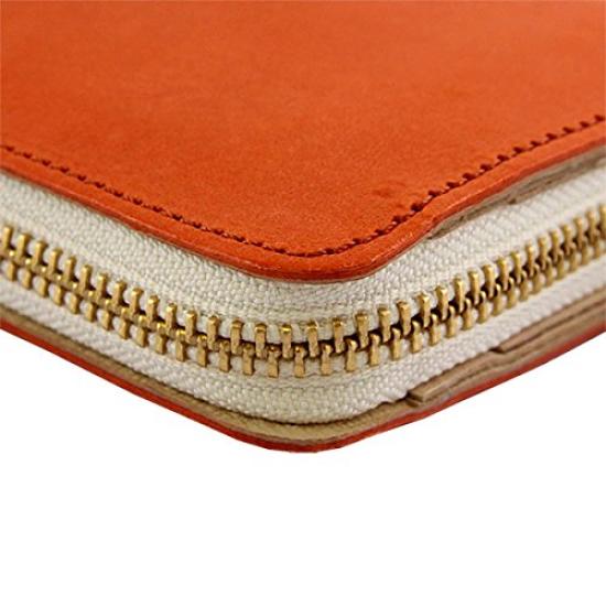 AGILITY Affa "Grotto" Long Wallet with Round Zipper, Made In Japan