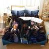New 3D Arknights Beding Set Printed Bed Linen Set With Pilowcase Bed Soft Duvet Cover Soft Single Double Quen Super King-Sized Dimensionsd Dimensions