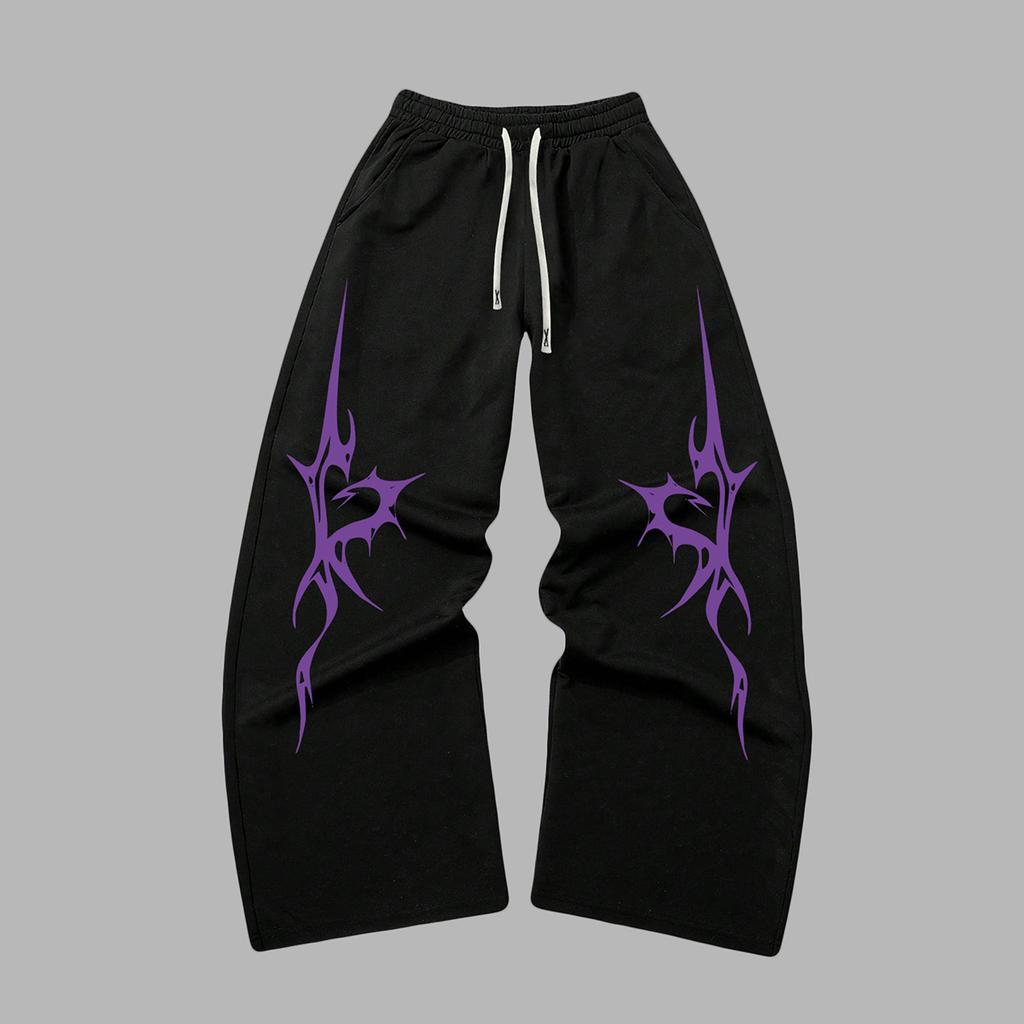 Pantaloni della tuta da uomo con tasche e coulisse - Pantaloni larghi da relax per corsa, pista, yoga, joggers