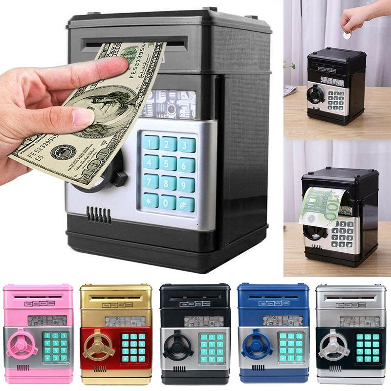 And Secure Automatic Atm Piggy Bank With Password And Sound For Kids**
