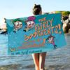 Cartoon The Fairly OddParentsS Bath Towel Microfiber Soft Water Absorbing Breathable For Girl Kids Decorative Beach Towel