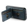 SUTENI H02 For iPhone 16 Pro Case Waxy Texture Leather+TPU Card Slots Kickstand Phone Cover