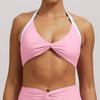 Nude Feel Yoga Bra With Removable Pads For Running And Fitness In Youth Women