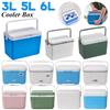 3L Camping Cooler Box Large Capacity Car Refrigerator Heat Preservation Camping Fridge Ice Cooler Storage Box for Travel Picnic