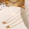 Women's Gold-Plated Thin Collarbone Necklace: 2024 Light Luxury Niche Fashion