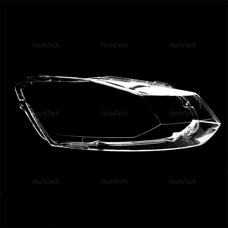 For Volkswagen VW Polo MK5 Pre-facelift 2010-2013 Transparent Housing Front Headlights Lens Shell Cover Lampcover Lampshade