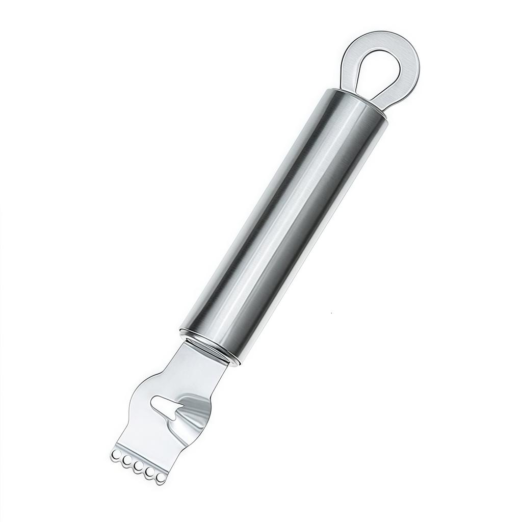 Stainless Steel Lemon Zester Grater Kitchen Gadget with Channel Knife And Hanging Loop Orange Citrus Fruit Peeler Peeling Knife