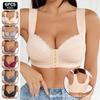 Damen kabellos integrierter Cup Frontverschluss Spitze Sexy Intimbereich BH