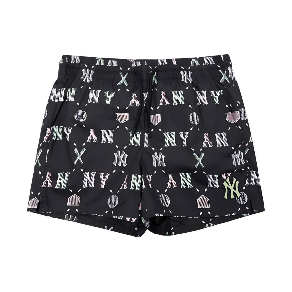 New MLB New York Yankees Casual Shorts Women's Black 3FSMM0123-50BKS