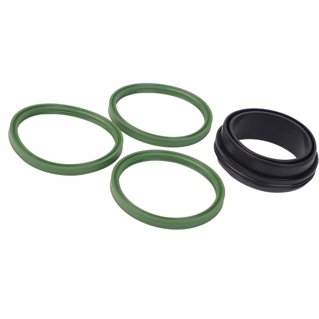 4X Tube  for Turbo Collector Intercooler Seal Kit 11617801222 For Bmw 3 5 7