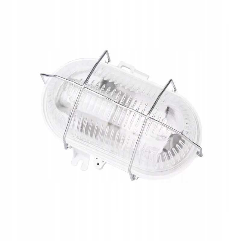 25W E27 Channel Luminaire with Metal Grille. Ip44