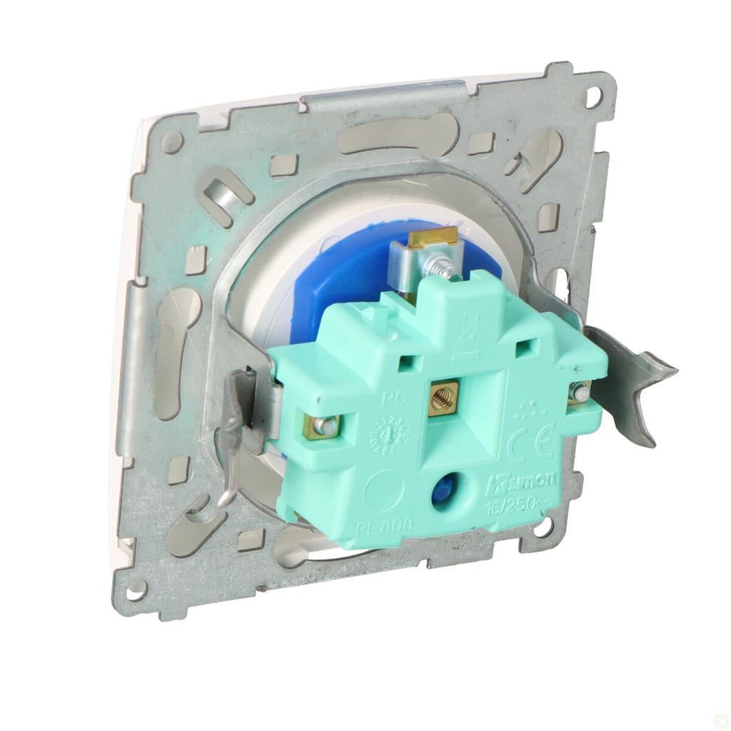 DATA Socket with Grounding and Key BMGD1.01/11 Basic Module White